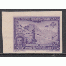 España Variedades 1930 Edifil 585ccs ** Mnh  error color violeta sin dentar