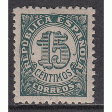 España Variedades 1938 Edifil 747G ** Mnh  Papel gris