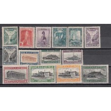 Grecia - Correo 1927 Yvert 348/61 * Mh