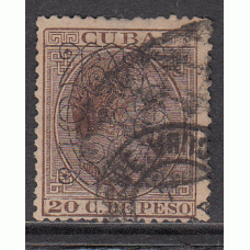 Cuba Sueltos 1883 Edifil 82 usado