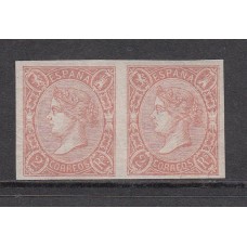 España Clásicos 1865 Edifil 73A **/* Mnh/Mh  Bonita pareja