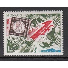 Monaco - Correo 1975 Yvert 1014 ** Mnh   Lucha contra el cancer