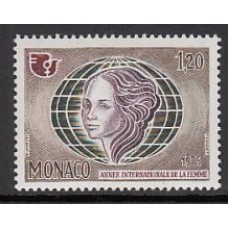 Monaco - Correo 1975 Yvert 1017 ** Mnh   Año Internacional de la mujer