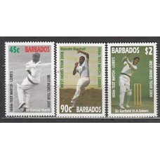 Barbados - Correo 2000 Yvert 1032/4 ** Mnh Deportes criket