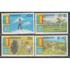 Barbados - Correo 2000 Yvert 1035/8 ** Mnh Deprotes golf