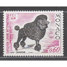 Monaco - Correo 1975 Yvert 1037 ** Mnh   Perro caniche