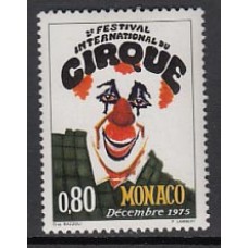 Monaco - Correo 1975 Yvert 1039 ** Mnh   Festival de circo