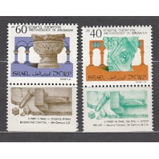 Israel - Correo 1988 Yvert 1055/6 ** Mnh  Arqueología