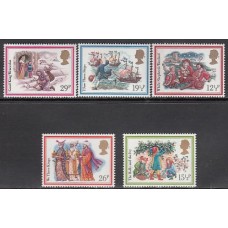 Gran Bretaña - Correo 1982 Yvert 1062/6 ** Mnh Navidad