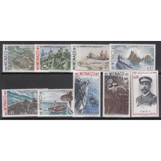 Monaco - Correo 1977 Yvert 1084/92 ** Mnh    Carrera de un navegante