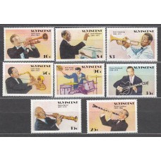 San Vicente - Correo Yvert 1089/96 ** Mnh Músicos