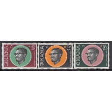 Ghana - Correo 1962 Yvert 110/2 ** Mnh  Patrice Lumumba