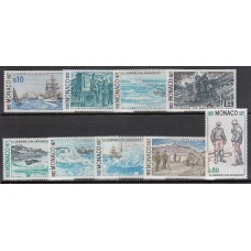 Monaco - Correo 1977 Yvert 1103/11 ** Mnh  La carrera de un navegante