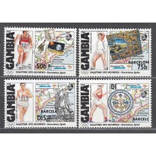 Gambia - Correo 1992 Yvert 1112/5 ** Mnh  Olimpiadas de Barcelona