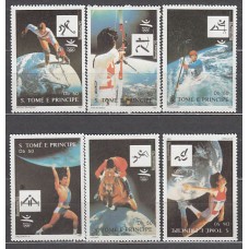 Santo Tomas y Principe - Correo Yvert 1133/8 ** Mnh  Olimpiadas de Barcelona