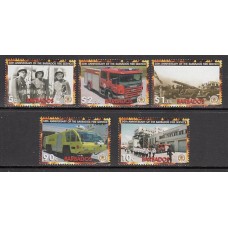 Barbados - Correo 2005 Yvert 1148/52 ** Mnh Brigada de bomberos