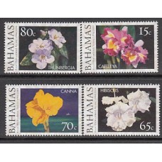 Bahamas - Correo 2004 Yvert 1169/72 ** Mnh Flores