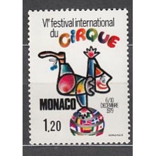 Monaco - Correo 1979 Yvert 1201 ** Mnh  Festival de circo