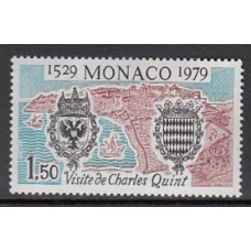 Monaco - Correo 1979 Yvert 1207 **Mnh  Escudos