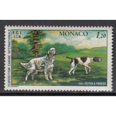 Monaco - Correo 1979 Yvert 1208 ** Mnh   Exposición canina