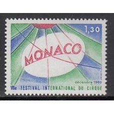 Monaco - Correo 1980 Yvert 1248 ** Mnh   Festival de circo