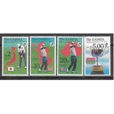 Gambia - Correo 1992 Yvert 1264/7 ** Mnh  Deportes golf