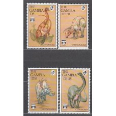 Gambia - Correo 1992 Yvert 1271/4 ** Mnh  Fauna