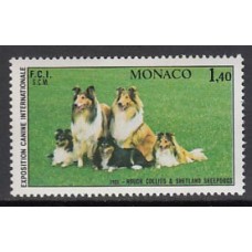 Monaco - Correo 1981 Yvert 1280 ** Mnh   Perro Collie