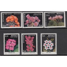 Monaco - Correo 1982 Yvert 1306/11 ** Mnh  Flores exoticas