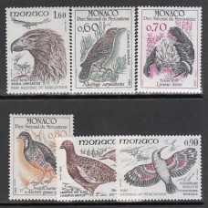 Monaco - Correo 1982 Yvert 1316/21 ** Mnh   Fauna aves