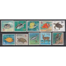 Ryu-Kyu - Correo Yvert 133/42 ** Mnh  Fauna