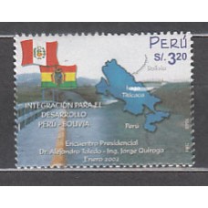 Peru - Correo 2002 Yvert 1333 ** Mnh Banderas