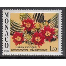 Monaco - Correo 1982 Yvert 1339 ** Mnh   Planta exotica