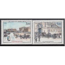 Monaco - Correo 1982 Yvert 1340/1 ** Mnh   Vistas de Mónaco