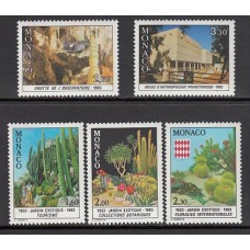 Monaco - Correo 1983 Yvert 1360/4 ** Mnh  Jardines exoticos