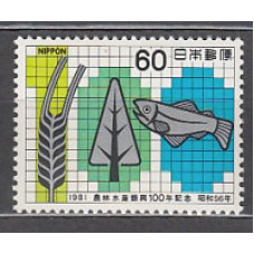 Japon - Correo 1981 Yvert 1366 ** Mnh  Agricultura