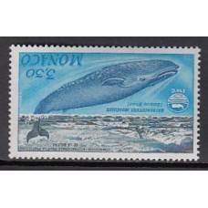 Monaco - Correo 1983 Yvert 1372 ** Mnh   Protección de la ballena