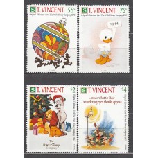 San Vicente - Correo Yvert 1390/3 ** Mnh Navidad