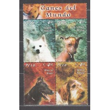 Peru - Correo 2004 Yvert 1420/3 ** Mnh Fauna. Perros
