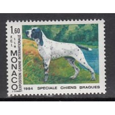 Monaco - Correo 1984 Yvert 1425 ** Mnh   Exposición canina