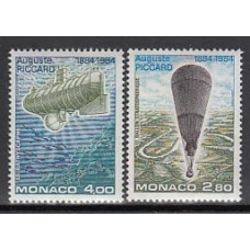 Monaco - Correo 1984 Yvert 1427/8 ** Mnh   Centenario de Piccard