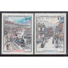 Monaco - Correo 1984 Yvert 1433/4 ** Mnh   Pinturas de Monaco