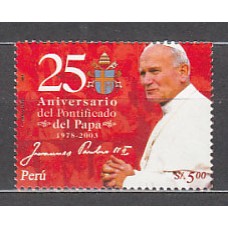 Peru - Correo 2004 Yvert 1445 ** Mnh Personaje. Papa Juan Pablo II