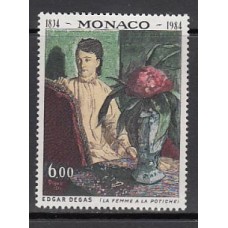 Monaco - Correo 1984 Yvert 1455 ** Mnh   Pintura de Degas