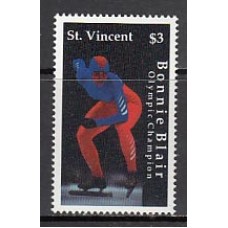 San Vicente - Correo Yvert 1489 ** Mnh Deportes patinaje