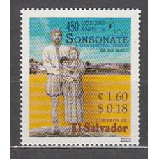 Salvador - Correo 2003 Yvert 1530 ** Mnh