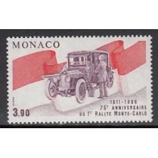 Monaco - Correo 1986 Yvert 1534 ** Mnh   Rally de Montecarlo