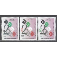 Kuwait - Correo 2000 Yvert 1539/41 ** Mnh  Aeropuerto