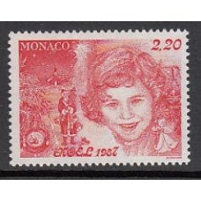 Monaco - Correo 1987 Yvert 1599 ** Mnh   Navidad