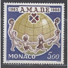 Monaco - Correo 1988 Yvert 1625 ** Mnh   Amigos de la infancia